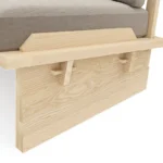 Natural wood chair - Wilson - Image 3