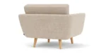 Natural wood upholstered chair - VERA - Image 5