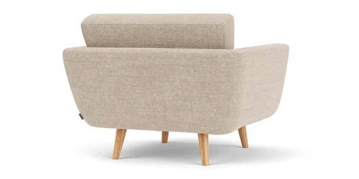 Natural wood upholstered chair - VERA - Image 5