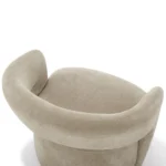 Patchwork Arm chair Natural wood - Image 3