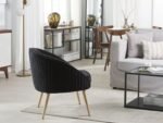 Divano Upholstered Natural wood chair