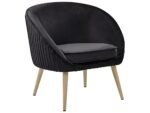 Divano Upholstered Natural wood chair - Image 2