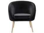 Divano Upholstered Natural wood chair - Image 3