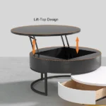 Valiro Natural wood Coffee table - Image 2