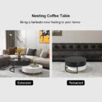 Valiro Natural wood Coffee table - Image 7