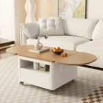 Bikia Natural wood coffee table