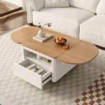 Bikia Natural wood coffee table - Image 2