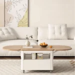 Bikia Natural wood coffee table - Image 4