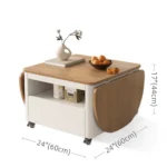 Bikia Natural wood coffee table - Image 6