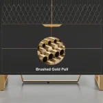 Mavina Modern Tall Wardrobe with Storage - Image 2