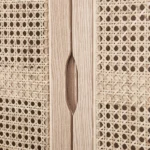 Gravy Wardrobe Natural wood with Rattan - Image 4