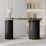 Hetachi Modern Desk - Natural wood - Image 4