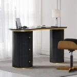 Hetachi Modern Desk - Natural wood - Image 8