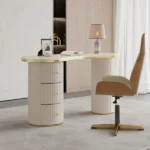 Hetachi Modern Desk - Natural wood - Image 9