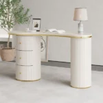 Hetachi Modern Desk - Natural wood - Image 10