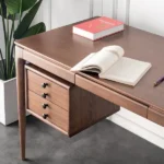 Crasmo Natural wood Desk - Image 3