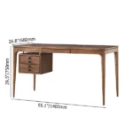 Crasmo Natural wood Desk - Image 6