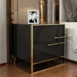 Cylina Nightstand Natural wood - 2 Drawers - Image 9