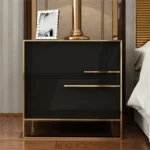 Cylina Nightstand Natural wood - 2 Drawers - Image 11