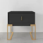 Venice Modern Nightstand - 2 Drawers - Image 2