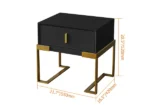 Venice Modern Nightstand - 2 Drawers - Image 4