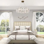 Crasmy Modern Nightstand with 2 drawers - Image 10