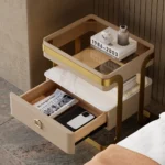 Quara Modern Nightstand - One drawer - Image 4