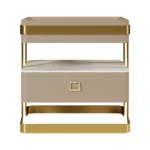 Quara Modern Nightstand - One drawer - Image 7