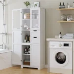 Solan Bathroom cabinet with drawers - Image 2