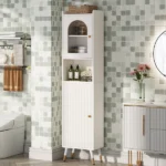 Angel Natural wood Bathroom Cabinet - Image 6