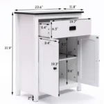 Milk Natural Bathroom cabinet - Image 5