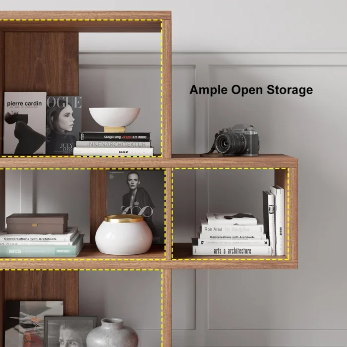 Angel Bookcase - Natural Wood - Image 5