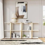 Armia Bookcase with Shelves - Natural Wood