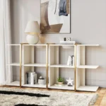 Armia Bookcase with Shelves - Natural Wood - Image 3