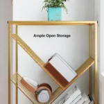 Value Bookcase with 4 Sloping Shelves - Made of Metal . - Image 3