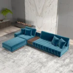 Armia L-Shaped Sectional Natural wood - Image 12