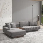 Armia L-Shaped Sectional Natural wood - Image 16