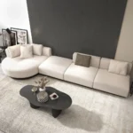Sandro L-Shaped Sectional Natural wood - Image 3