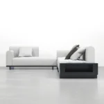 Bronze L-Shaped Sectional Natural wood - Image 2