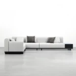 Bronze L-Shaped Sectional Natural wood - Image 9