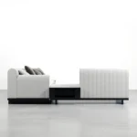 Bronze L-Shaped Sectional Natural wood - Image 10