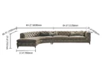 Cuneo L-Shaped Sectional - Image 18