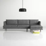 Miller L-Shaped Sectional Natural wood