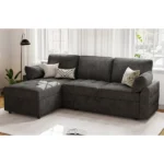 Golden L-Shaped Sectional - Image 14