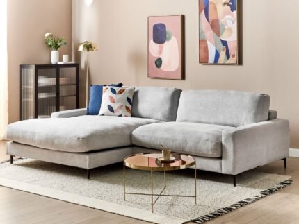 Sandero L-Shaped Sectional Natural wood