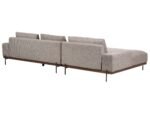 Moris L-Shaped Sectional Natural wood - Image 8