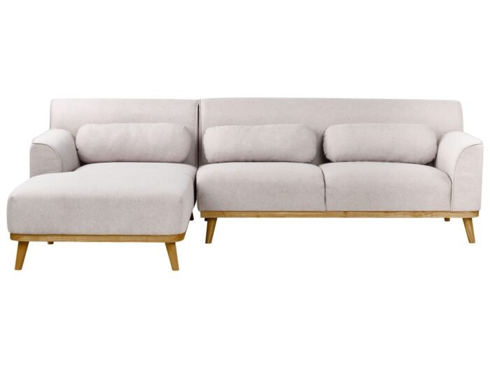 Milano L-Shaped Sectional Natural wood - Image 2