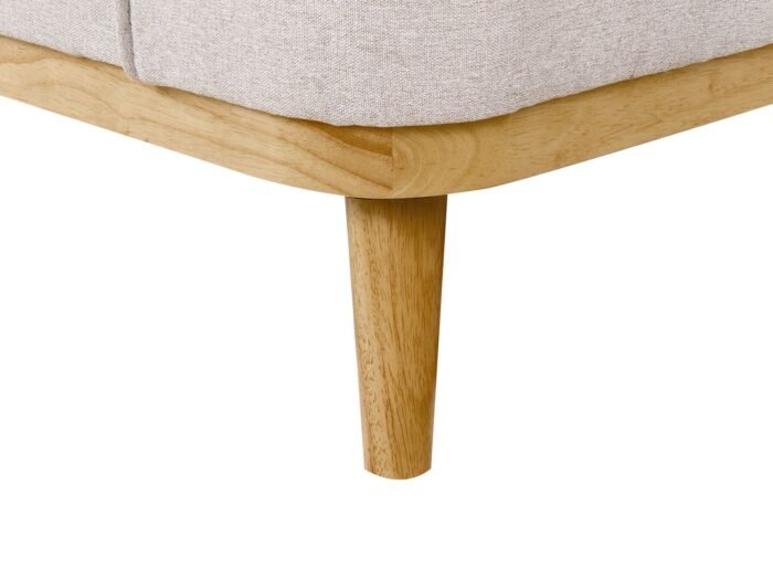 Milano L-Shaped Sectional Natural wood - Image 5
