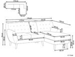 Arkdia L-Shaped Sectional Natural wood - Image 11
