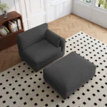 Comfy Sofa Natural wood - Image 2